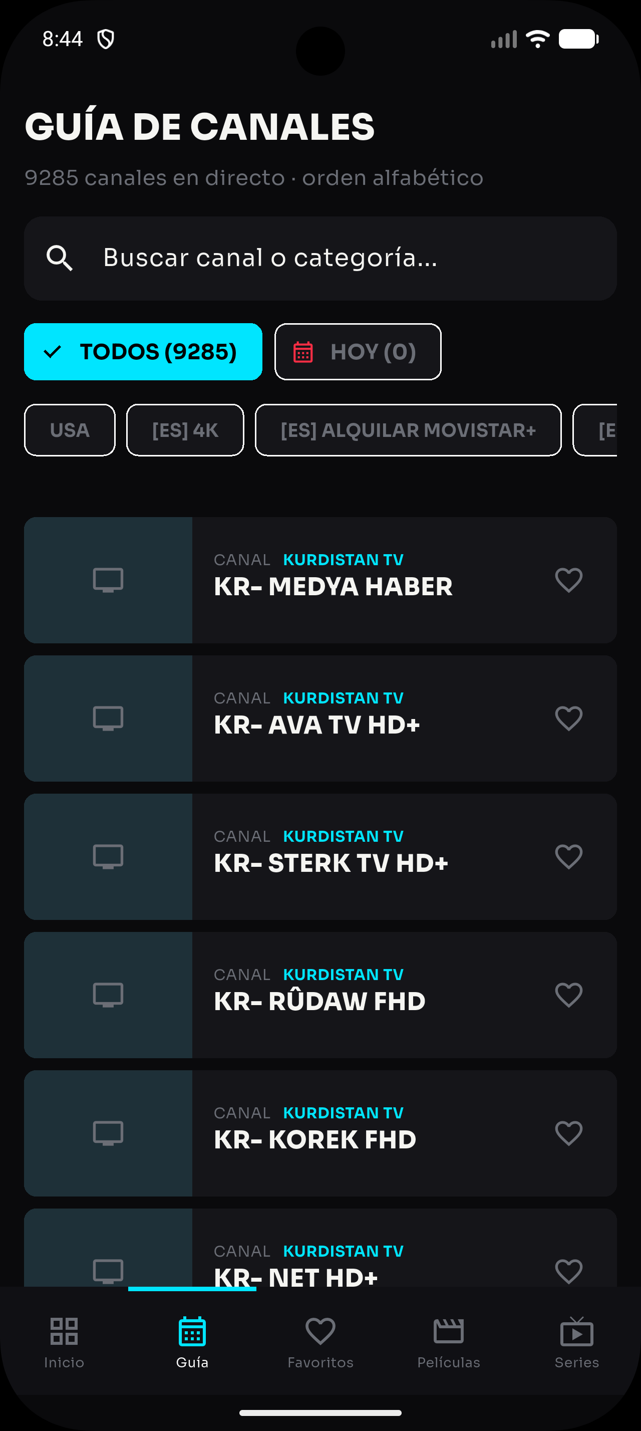 Captura de pantalla de Kanviu: Ordena lo que quieres ver