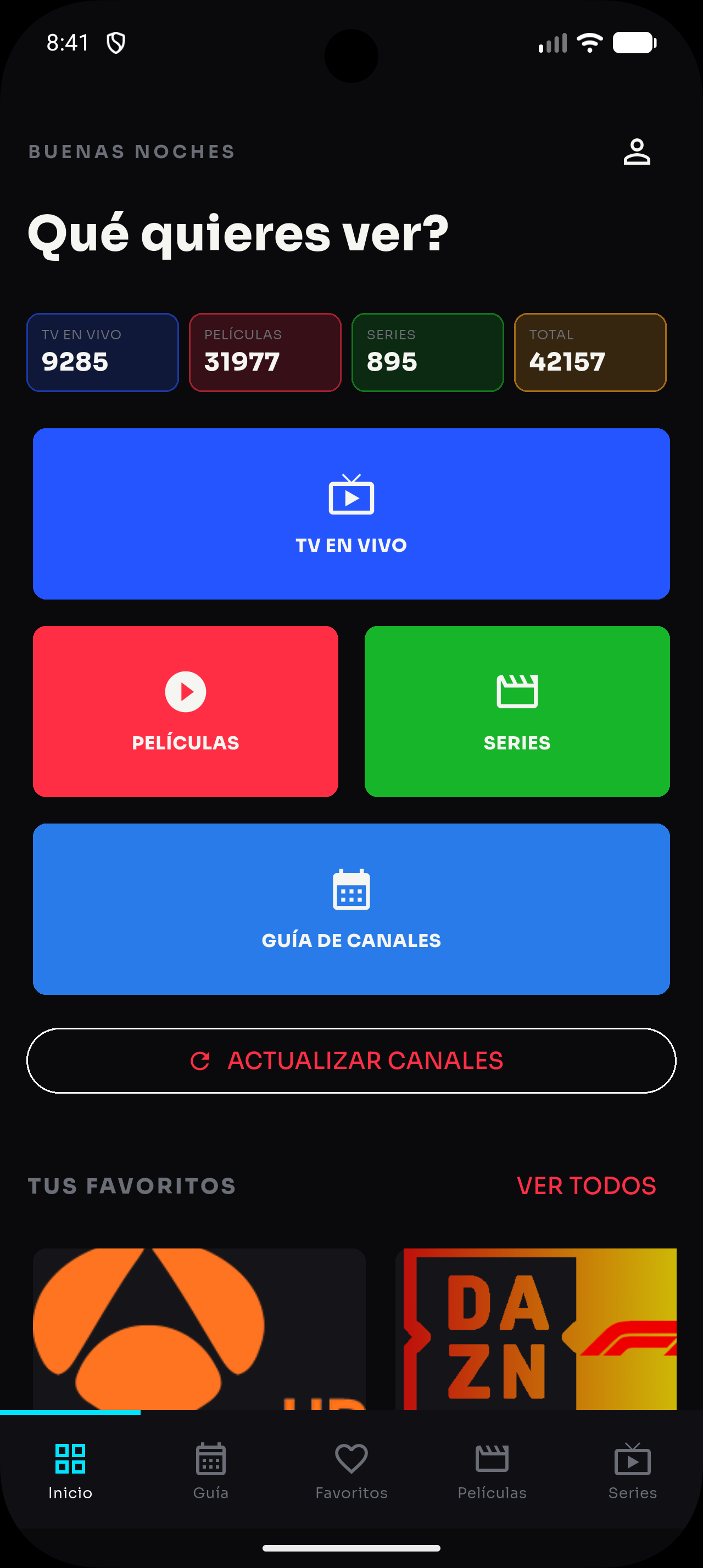 Captura de pantalla de Kanviu: Conecta tu fuente